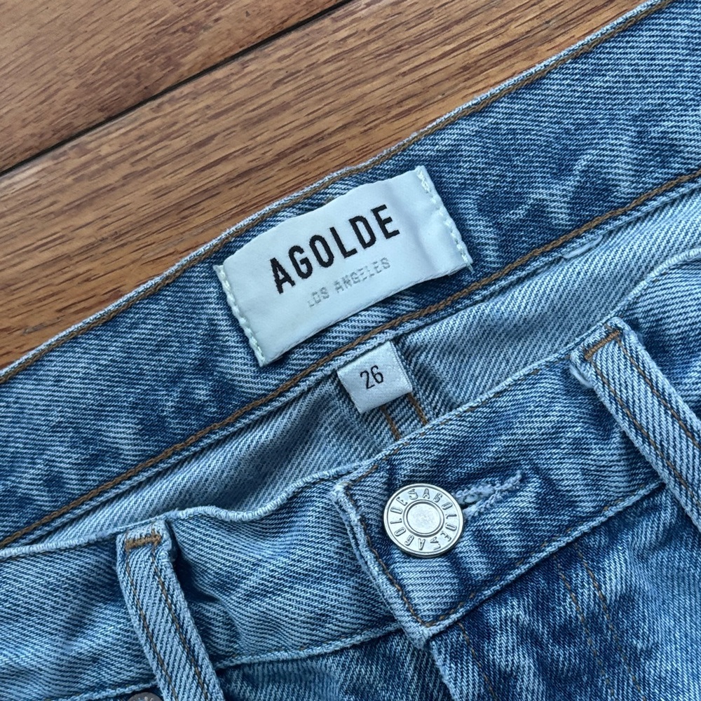 Agolde Mia Straight Leg Jeans - Picture 3 of 8